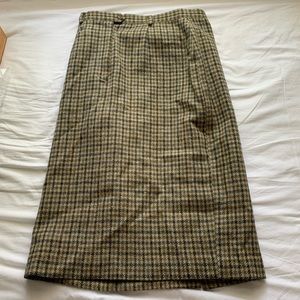 Vintage Ralph Lauren plaid skirt